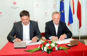 Podpisana medobčinska pogodba za KČN Trboje 2